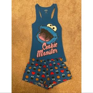 Cookie Monster pajama set